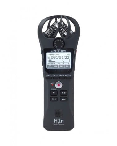 Grabadora port&aacute;til Zoom H1n y accesorios